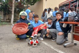FHN-in Dövlət Yanğından Mühafizə Xidməti növbəti “açıq qapı günü” tədbirləri keçirib