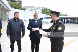 FHN yanğın təhlükəsizliyi ilə bağlı maarifləndirmə tədbiri keçirib - FOTO 