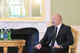 Prezident İlham Əliyev Ramzan Kadırovu qəbul edib