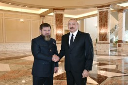 Prezident İlham Əliyev Ramzan Kadırovu qəbul edib
