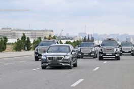 Prezident İlham Əliyev və Ramzan Kadırov “Bakı Ağ Şəhər”də olublar