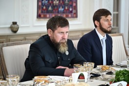 Prezident İlham Əliyev və Ramzan Kadırov birgə nahar ediblər