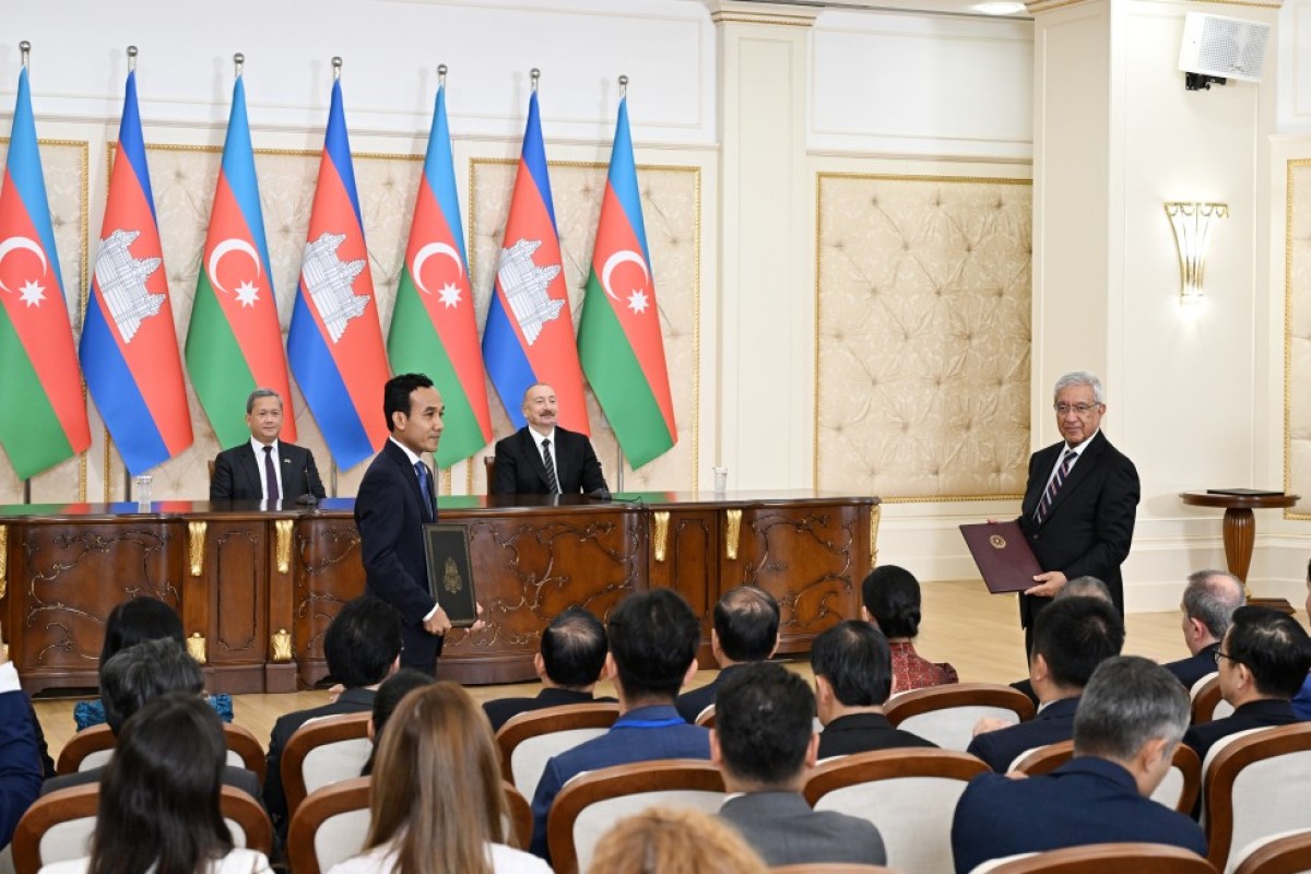 Azərbaycan-Kamboca sənədləri mübadilə olunub - <span class="red_color">YENİLƏNİB