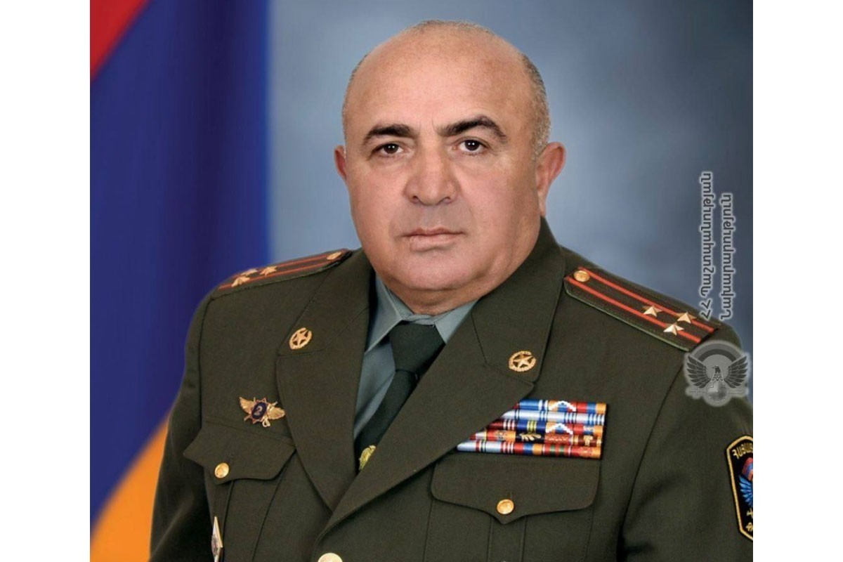 Заместитель командира Специального армейского корпуса Арцвик Григорян
