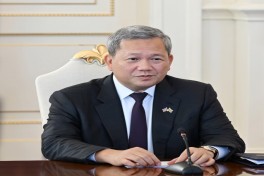 Prezident İlham Əliyevin Kambocanın Baş naziri ilə geniş tərkibdə görüşü olub