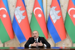 Prezident İlham Əliyev və Kambocanın Baş naziri mətbuata bəyanatlarla çıxış ediblər - YENİLƏNİB 