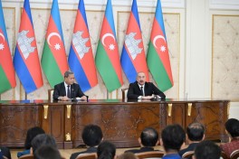 Prezident İlham Əliyev və Kambocanın Baş naziri mətbuata bəyanatlarla çıxış ediblər - YENİLƏNİB 