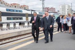 Çexiyanın nəqliyyat naziri Bakı Dəmiryol Vağzalında olub