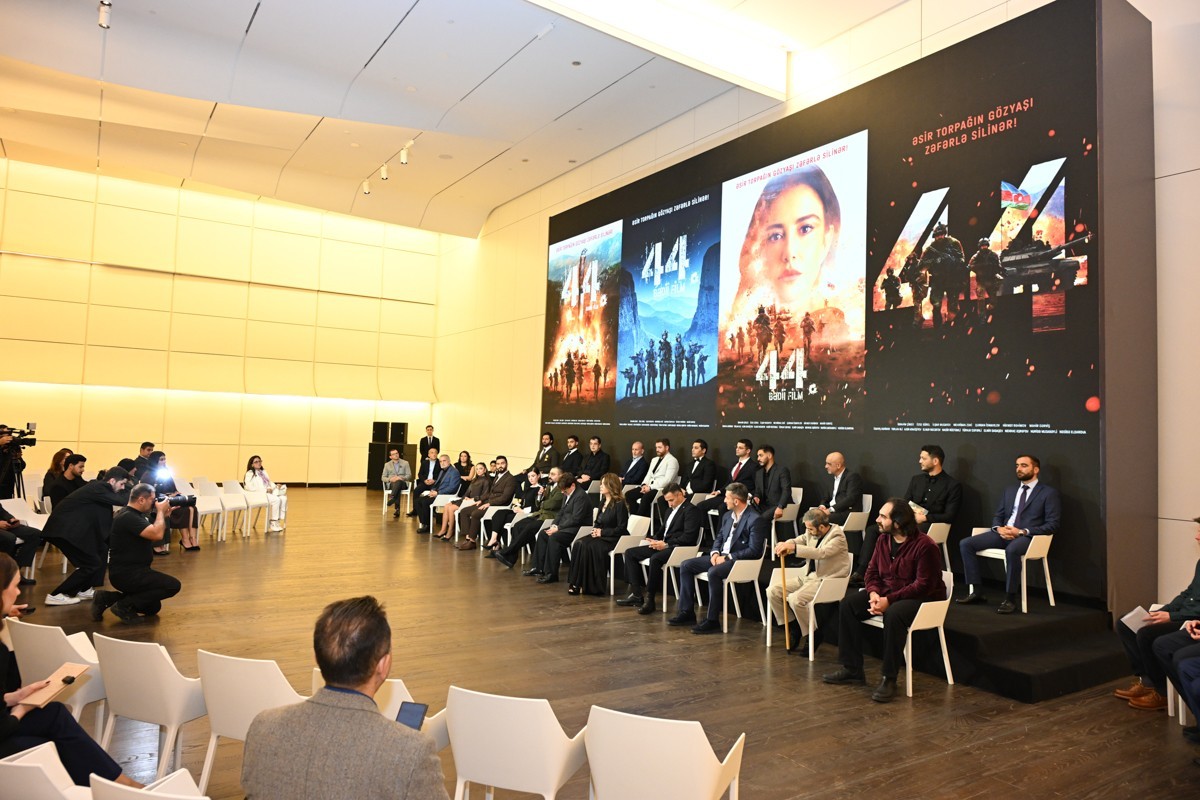 “44” filmi ilə bağlı mətbuat konfransı keçirilib - <span class="red_color">FOTO