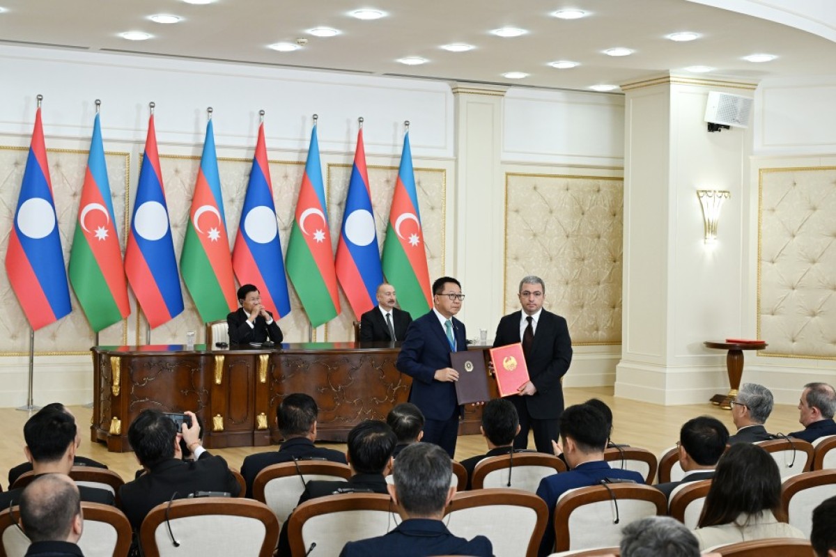 Azərbaycan ilə Laos arasında Birgə Bəyanat qəbul olunub və sənədlər mübadilə edilib