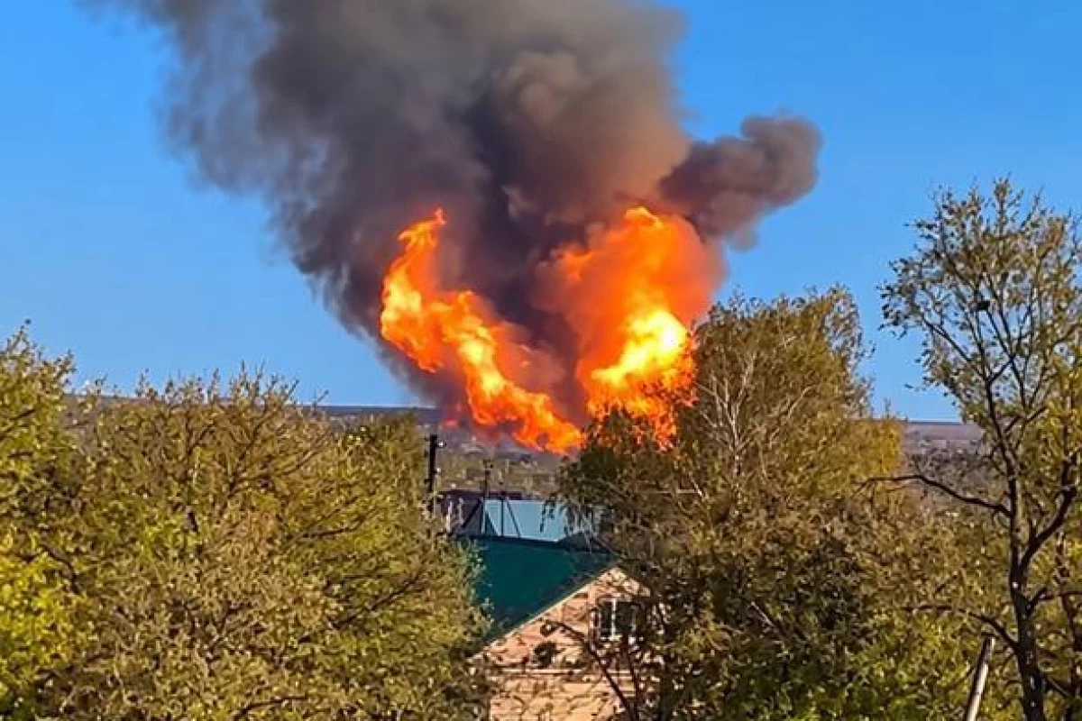 A gas pipeline connecting Central Asia to Europe exploded in Russia