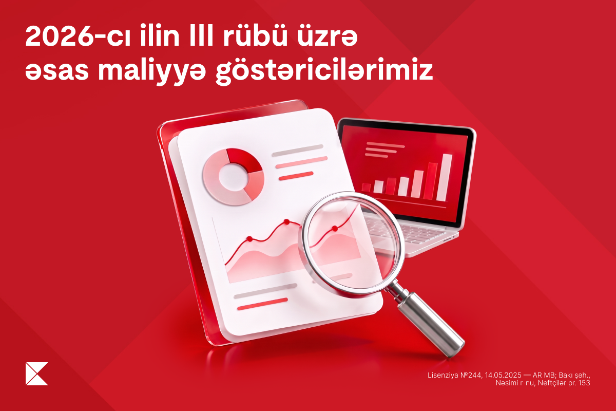 "Kapital Bank"ın xalis mənfəəti 2026-cı ilin ilk 9 ayında 29,6% artıb
