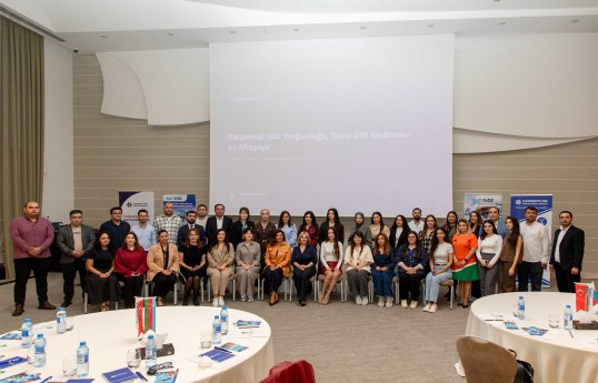 "Azərbaycan Sənaye Sığorta" Ümumdünya Görmə Günü münasibətilə maarifləndirici tədbir keçirib