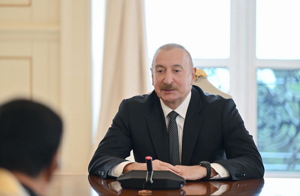 Prezident İlham Əliyev: Bizi Laosla mina problemi də birləşdirir