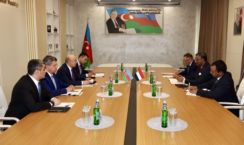 Kəmaləddin Heydərov Sudan səfiri ilə görüşüb