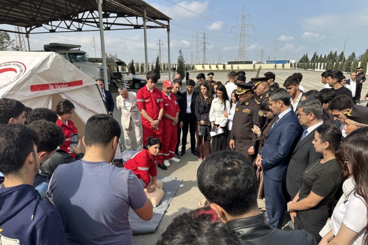 FHN Sumqayıt Regional Mərkəzində “açıq qapı günü” keçirilib - <span class="red_color">VİDEO