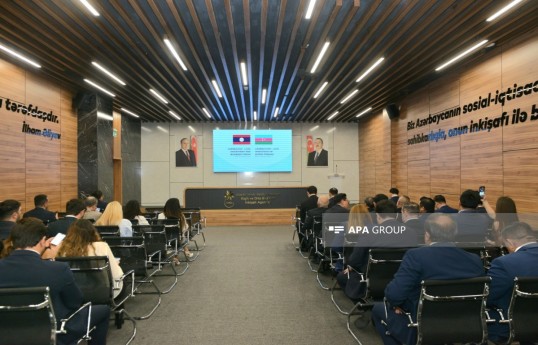 Bakıda Azərbaycan-Laos İnvestisiya və biznes forumu keçirilir - FOTO 