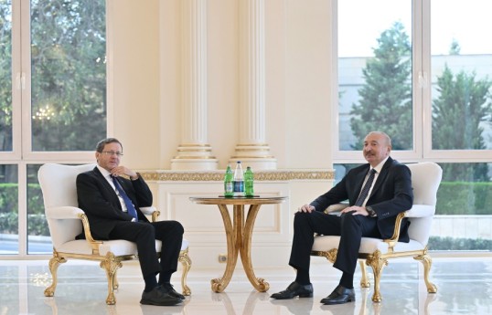 Prezident İlham Əliyevin İsrail Prezidenti ilə görüşü olub