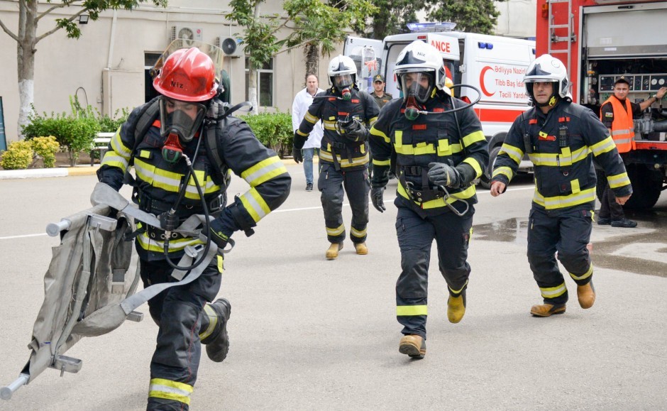 FHN Penitensiar xidmətin Mühafizə alayında təlim keçirib