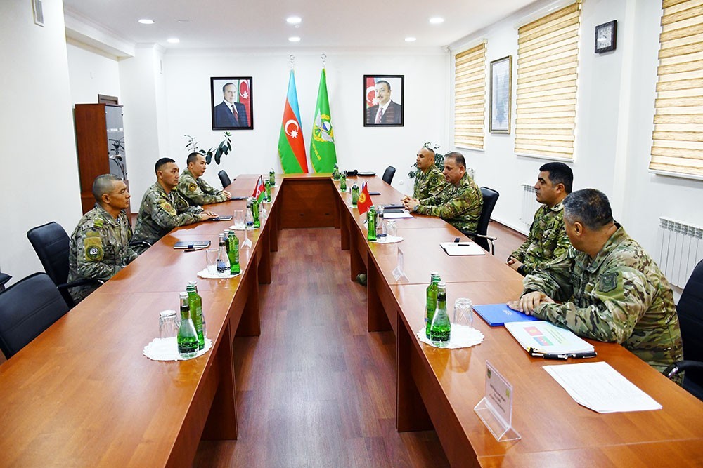 Azərbaycan və Qırğızıstan xüsusi təyinatlıları arasında əməkdaşlıq müzakirə olunub