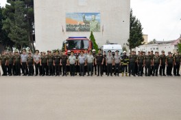 FHN Penitensiar xidmətin Mühafizə alayında təlim keçirib - VİDEO 