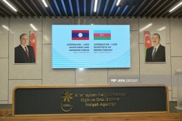Bakıda Azərbaycan-Laos İnvestisiya və biznes forumu keçirilir - FOTO 