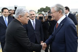 Qazaxıstan Prezidentinin Azərbaycana səfəri başlayıb
