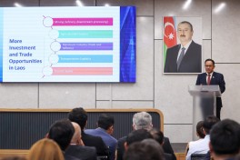 Bakıda Azərbaycan-Laos investisiya və biznes forumu keçirilib - FOTO  - YENİLƏNİB 