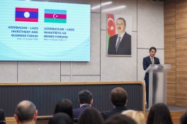 Bakıda Azərbaycan-Laos investisiya və biznes forumu keçirilib - FOTO  - YENİLƏNİB 