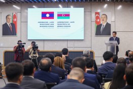 Bakıda Azərbaycan-Laos investisiya və biznes forumu keçirilib - FOTO  - YENİLƏNİB 