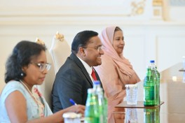 Azərbaycan Prezidenti Şri-Lanka nazirini qəbul edib