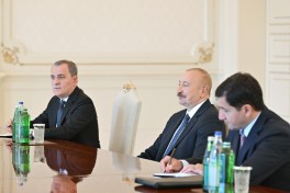 Azərbaycan Prezidenti Şri-Lanka nazirini qəbul edib