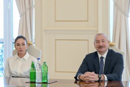 Dövlət başçısı İlham Əliyev Vyetnamın Vitse-prezidenti ilə görüşüb