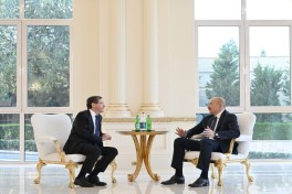 Prezident İlham Əliyevin İsrail Prezidenti ilə görüşü olub