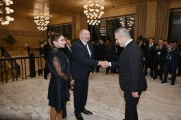 Prezident İlham Əliyevin adından AQEM-in 7-ci Zirvə Görüşünün iştirakçılarının şərəfinə şam yeməyi verilib