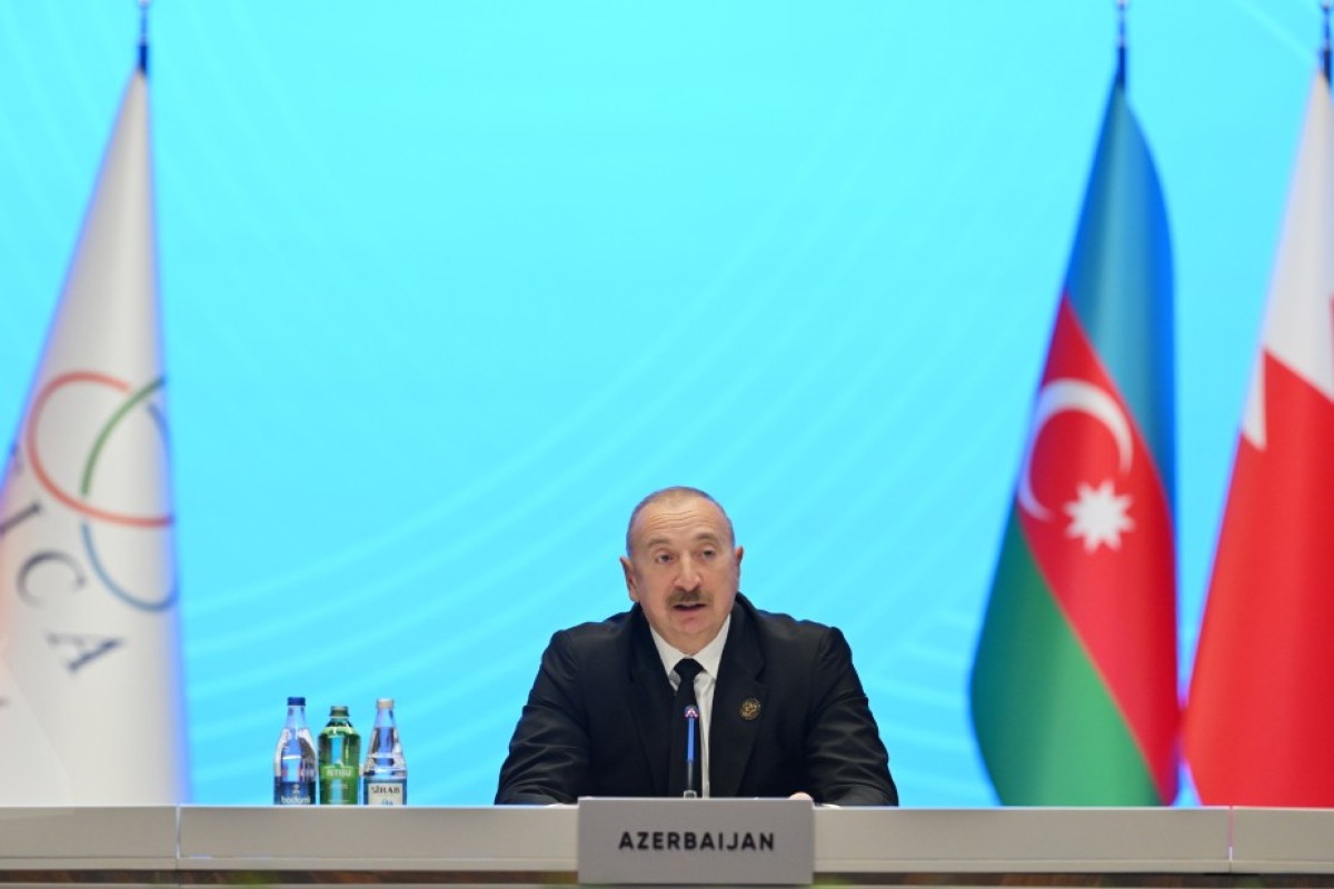 Prezident: Azərbaycan ikili standartların tətbiqi ilə bağlı zərərli praktikaya qarşı fəal şəkildə çıxış edir