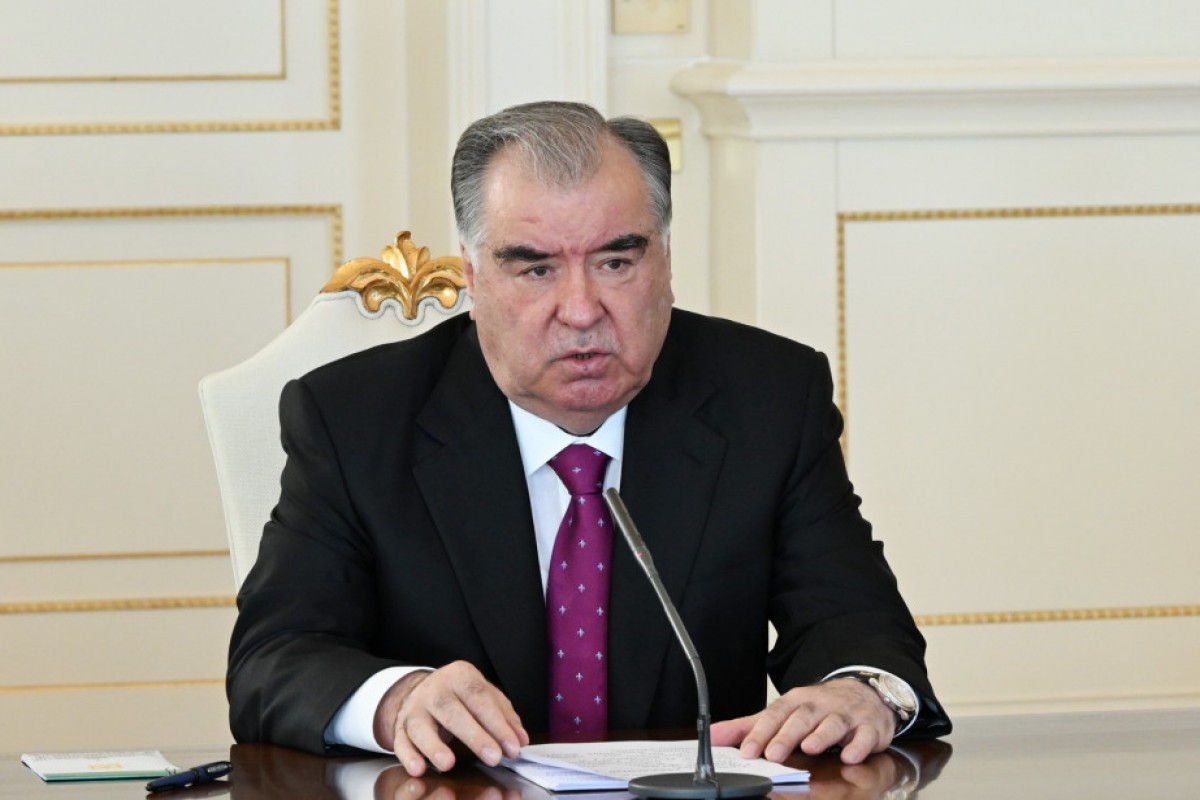 Tacikistan AQEM sammitinin yüksək səviyyədə təşkilinə görə Azərbaycana təşəkkür edib
