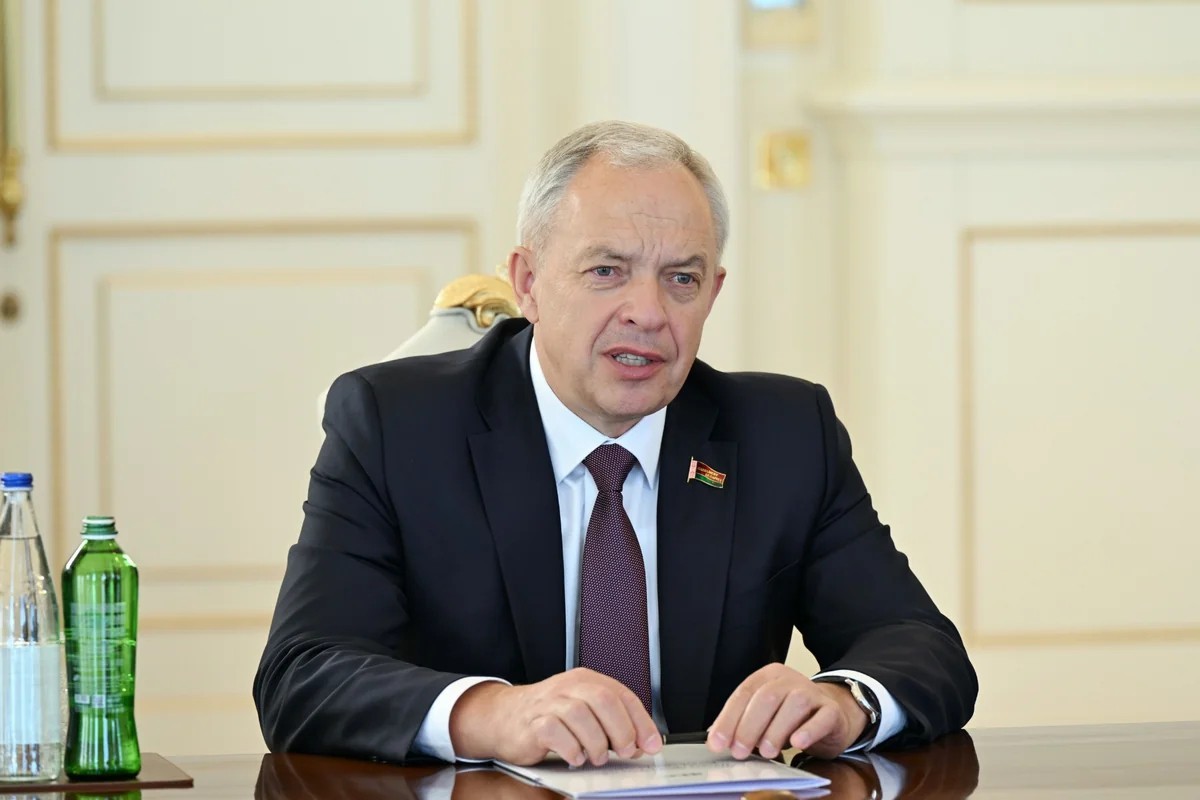 Belarus Respublikası Milli Assambleyasının Nümayəndələr Palatasının sədri İqor Sergeyenko