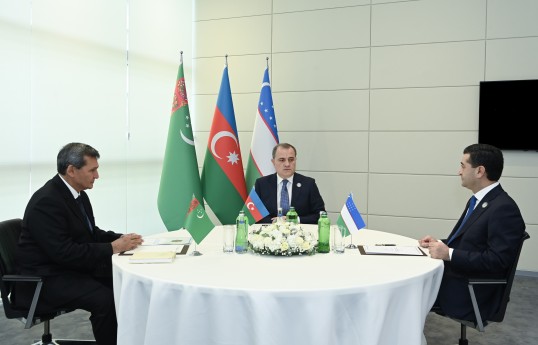 Bakıda Azərbaycan, Özbəkistan və Türkmənistan XİN rəhbərlərinin üçtərəfli görüşü keçirilib