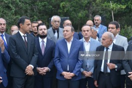 Xalq artisti Ramiz Quliyevin qəbirüstü abidəsinin açılışı olub - FOTO