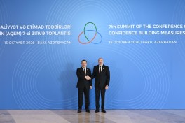 Prezident İlham Əliyev AQEM-in 7-ci Zirvə Toplantısında çıxış edir - YENİLƏNİB-1 