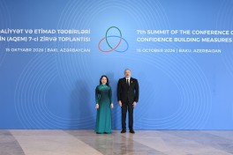 Prezident İlham Əliyev AQEM-in 7-ci Zirvə Toplantısında çıxış edir - YENİLƏNİB-1 