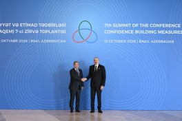 Prezident İlham Əliyev AQEM-in 7-ci Zirvə Toplantısında çıxış edir - YENİLƏNİB-1 