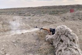 XTQ hərbi hissəsində vəzifəlilərin təlim toplanışı davam edir