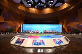 Bakıda AQEM-in 7-ci Zirvə Toplantısı keçirilir, Prezident İlham Əliyev tədbirdə çıxış edib - YENİLƏNİB-3 