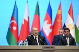 Bakıda AQEM-in 7-ci Zirvə Toplantısı keçirilir, Prezident İlham Əliyev tədbirdə çıxış edib - YENİLƏNİB-3 