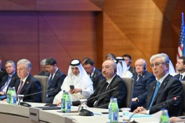 Bakıda AQEM-in 7-ci Zirvə Toplantısı keçirilir, Prezident İlham Əliyev tədbirdə çıxış edib - YENİLƏNİB-3 