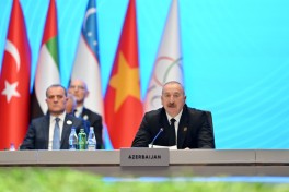 Bakıda AQEM-in 7-ci Zirvə Toplantısı keçirilir, Prezident İlham Əliyev tədbirdə çıxış edib - YENİLƏNİB-3 