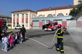 Dövlət Yanğından Mühafizə Xidməti  “açıq qapı günü” keçirib - FOTO 