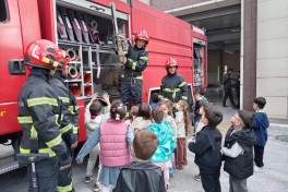Dövlət Yanğından Mühafizə Xidməti  “açıq qapı günü” keçirib - FOTO 